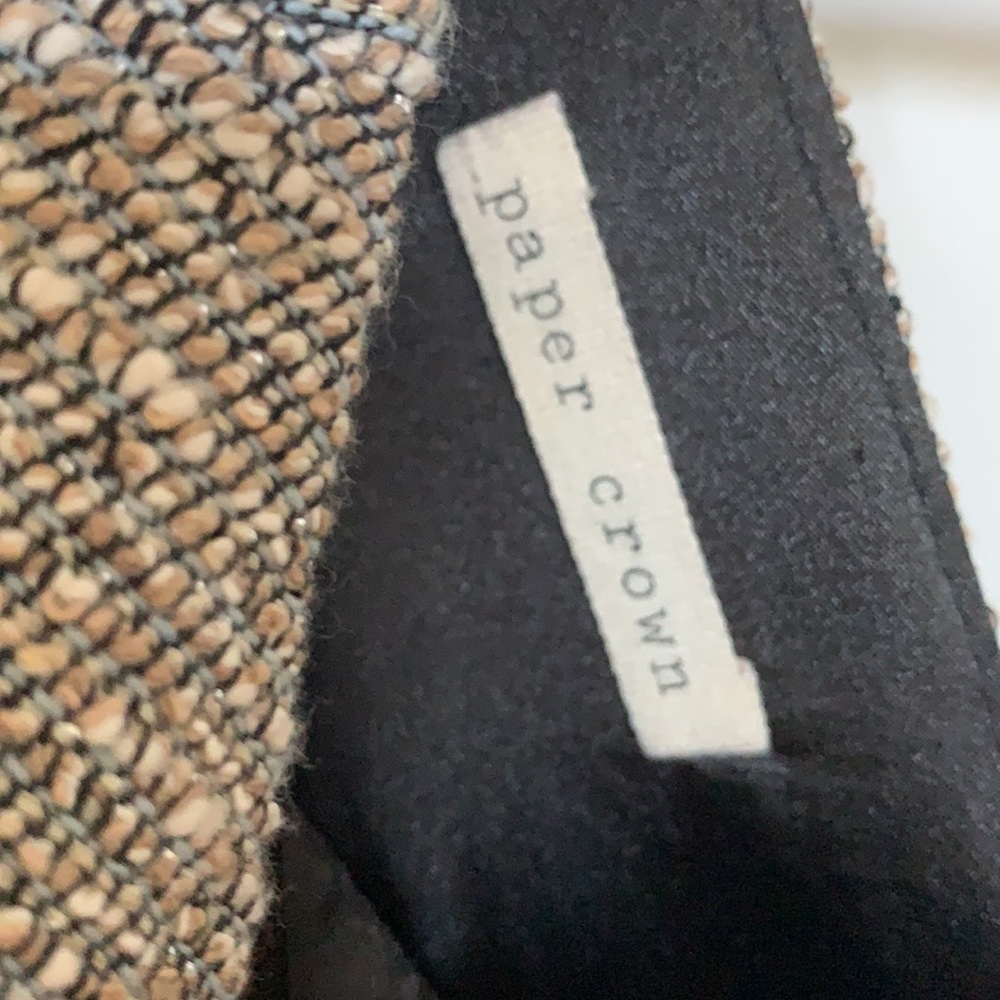 Anthropologie Paper Crown Shimmered Tweed Dress - Picture 12 of 15